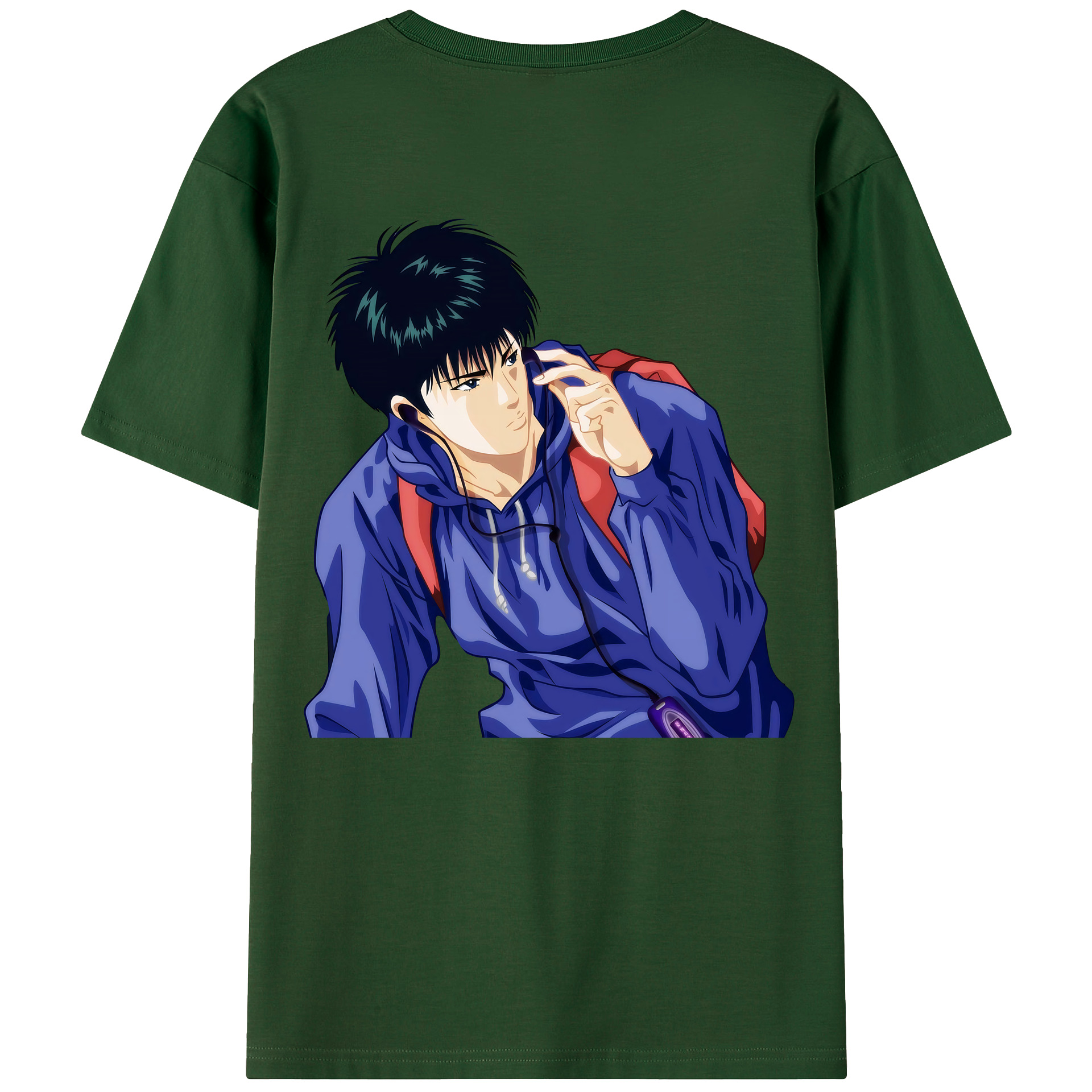 SLAM DUNK／スラムダンク 綿100％半袖Tシャツ（背面プリント）